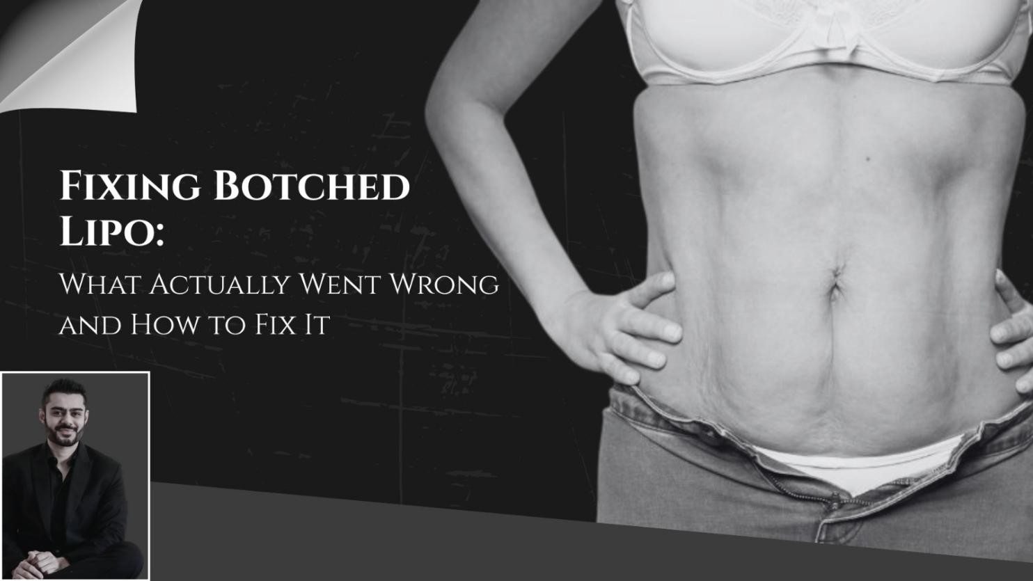 Fixing Botched Lipo: What Actually Went Wrong — and How to Fix It